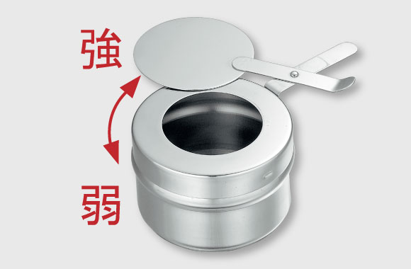 ロールカバー式 チェーフィングセット | 仔犬印(KOINU)の調理道具 