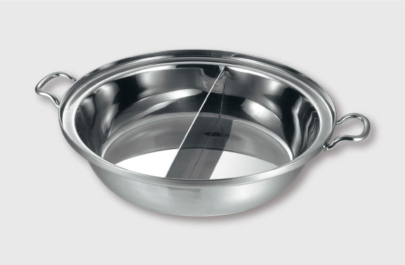 仕切り付きちり鍋 | 仔犬印(KOINU)の調理道具｜本間製作所